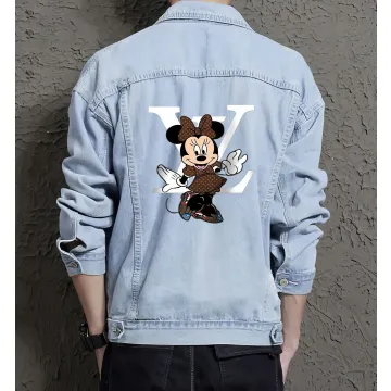 Men's Casual Jean Coat - Ideal Gift for Teen Boys - Contrast Stitching Style - Great for Shopping Days - Birthday Gift - Light Blue - Main View