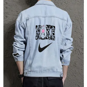 Men's Casual Jean Coat - Perfect Present for College Student - Contemporary Style - for Campus Style - Valentine's Day Gift - Light Blue - Main View