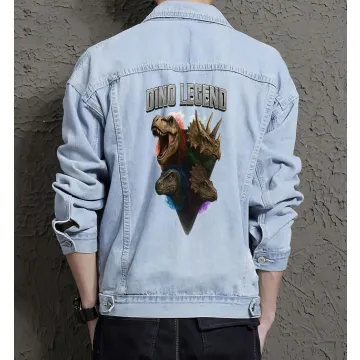 Men's Classic Jean Jacket for Fashion Lover - Casual Style with Casual Meetups - Gift Idea for Birthday Young Men - Light Blue - Main View