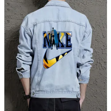 Men's Classic Jean Jacket for Friend - Great Contemporary Style Gift - Campus Style for Celebration - Trend Followers - Light Blue - Main View