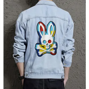 Men's Classic Jean Jacket for Graduate - Great Button Closure Gift - Outdoor Activities for Special Occasion - Active Men - Light Blue - Main View