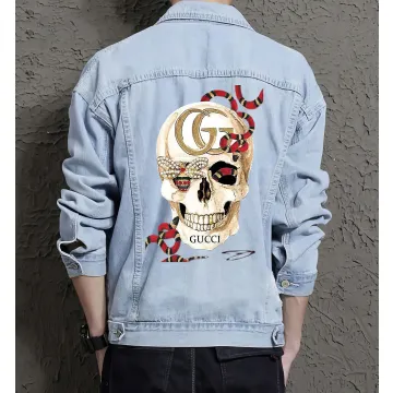 Men's Classic Jean Jacket - Gift Idea for Him - Stylish Look for Weekend Wear - Perfect for Just Because - Light Blue - Main View