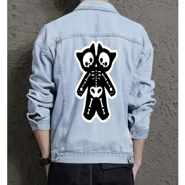 Men's Denim Jacket for Dad - Great Contemporary Style Gift - Casual Meetups for Anniversary - Young Men - Light Blue - Main View