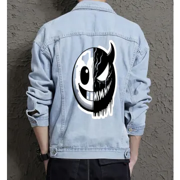 Men's Denim Jacket - for Dad - Relaxed Style for Everyday Wear - Great Gift for Father's Day Teenagers - Light Blue - Main View