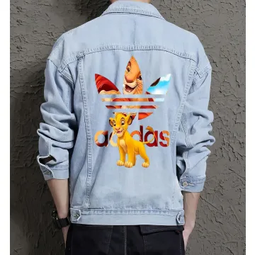 Men's Denim Jacket for Son - Great Button Front Gift - Day Trips for Just Because - Street Style Lovers - Light Blue - Main View