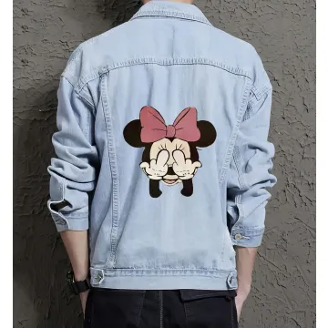 Men's Denim Jacket - Gift for Teenager - Relaxed Style for Casual Outings - Special Occasion for Urban Men - Light Blue - Main View