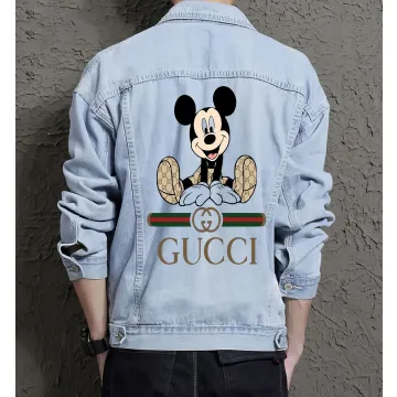 Men's Denim Jacket - Gift Idea for Young Man - Vintage Style for Social Events - Perfect for Graduation - Light Blue - Main View