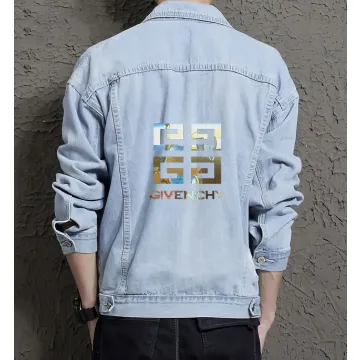Men's Denim Jacket - Ideal Gift for Young Man - Vintage Style Style - Great for Daily Use - College Start Gift - Light Blue - Main View