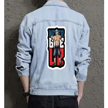 Men's Denim Outerwear for Graduate - Great Classic Fit Gift - Casual Meetups for Valentine's Day - Street Style Lovers - Light Blue - Main View
