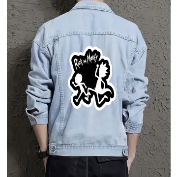 Men's Denim Outerwear for Husband - Great Relaxed Style Gift - Social Events for Holiday Season - Urban Men - Light Blue - Main View