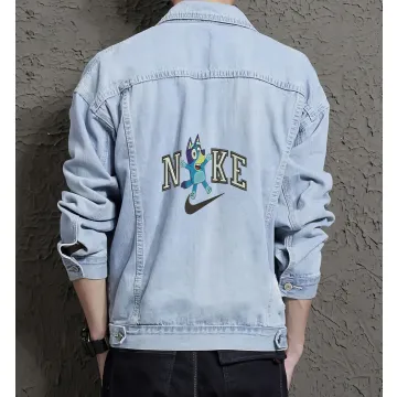 Men's Denim Outerwear - for Son - Relaxed Style for Casual Meetups - Great Gift for Birthday Style-conscious Men - Light Blue - Main View