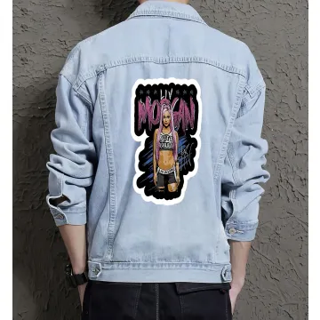 Men's Denim Outerwear - Perfect Present for Nephew - Chest Pockets - for Street Festivals - Birthday Gift - Light Blue - Main View