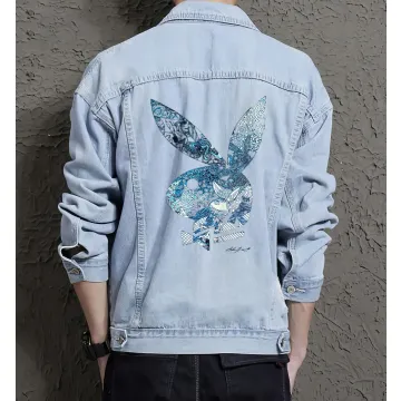 Men's Jean Jacket for Nephew - Great Button Front Gift - Weekend Wear for College Start - Trend Followers - Light Blue - Main View