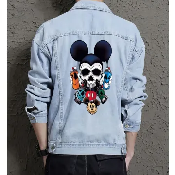 Men's Jean Jacket - Gift Idea for Teen Boys - Relaxed Style for Outdoor Activities - Perfect for Graduation - Light Blue - Main View