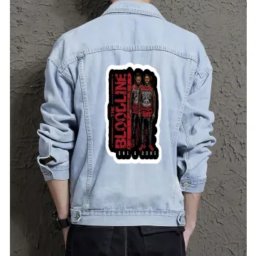 Men's Modern Denim Jacket for Nephew - Great Button Front Gift - Weekend Wear for New Year - College Students - Light Blue - Main View