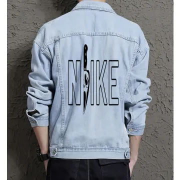Men's Modern Denim Jacket - Gift for College Student on Minimalist Design - Social Events Style for Just Because - Millennials - Light Blue - Main View