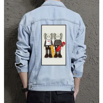 Men's Modern Denim Jacket - Gift for College Student - Contemporary Style for Outdoor Activities - Father's Day for College Students - Light Blue - Main View