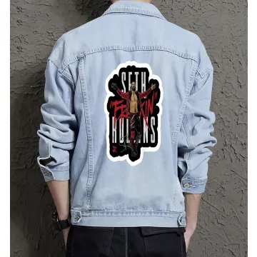 Men's Modern Denim Jacket - Gift for Dad - Everyday Style for Campus Style - Anniversary for Teenagers - Light Blue - Main View