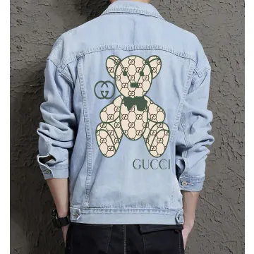 Men's Relaxed Fit Jean Jacket - Gift for Graduate on Front Pockets - Casual Outings Style for Graduation - Teenagers - Light Blue - Main View