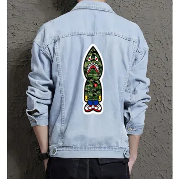 Men's Relaxed Fit Jean Jacket - Gift for Son on Versatile Design - Casual Outings Style for Back to School - Young Men - Light Blue - Main View