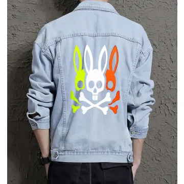 Men's Relaxed Fit Jean Jacket - Gift Idea for Graduate - Contrast Stitching for Casual Meetups - Perfect for Congratulations - Light Blue - Main View
