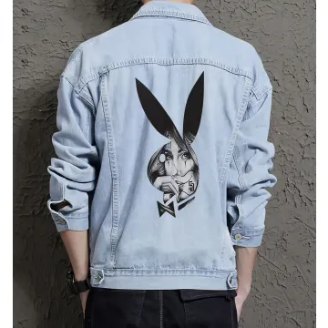 Men's Relaxed Fit Jean Jacket - Perfect Present for Teenager - Everyday Style - for Casual Fridays - Just Because Gift - Light Blue - Main View