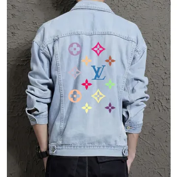 Men's Street Style Denim Jacket - Gift for Dad on Regular Cut - Outdoor Activities Style for Back to School - Teenagers - Light Blue - Main View