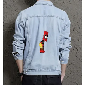 Men's Urban Jean Jacket for Young Man - Great Casual Style Gift - Leisure Activities for Father's Day - Modern Men - Light Blue - Main View