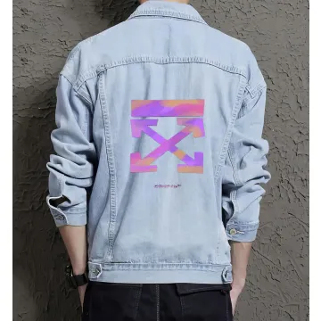 Men's Urban Jean Jacket - Gift Idea for Nephew - Chest Pockets for Day Trips - Perfect for Back to School - Light Blue - Main View