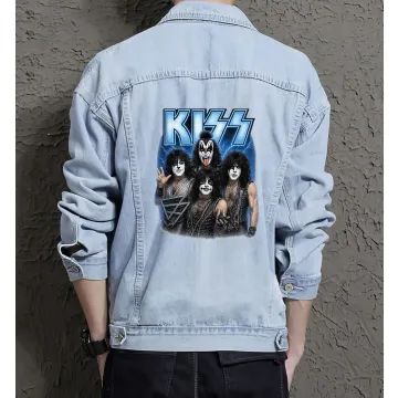 Men's Urban Jean Jacket - Perfect Present for Him - Casual Style - for Weekend Wear - Just Because Gift - Light Blue - Main View
