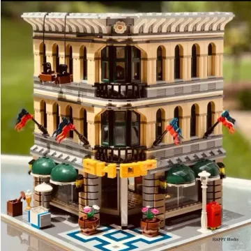 Department Store Modular Building Block Set – Classic Corner Mall for Adults