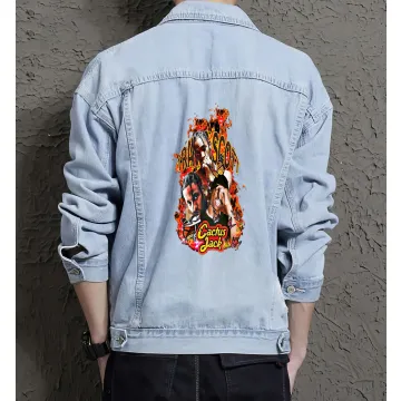 Travis Jean Jacket for Men – Gift for Music Fans – Birthday Present - Light Blue - Main View