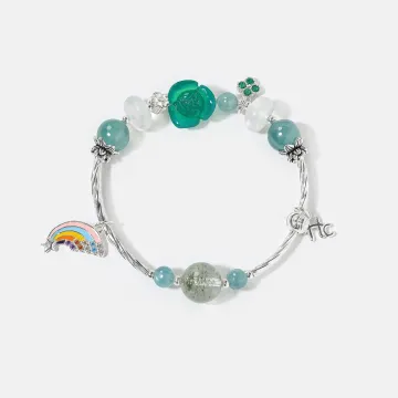 Turquoise Healing Bracelet for Women – Calm Energy Gift for Daily Wear, Stress Relief & Positive Vibes –  – Main View