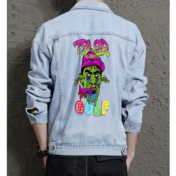 Tyler Jean Jacket for Men – Gift for Music Fans – Birthday Present - Light Blue - Main View