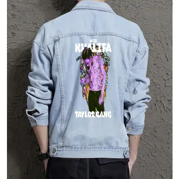 Wiz Jean Jacket for Men – Gift for Music Fans – Birthday Present - Light Blue - Main View