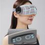 Smart Eye Massager with Heat & 6 Modes – Foldable Heated Eye Mask for Migraines, Eye Strain & Sleep Relief