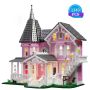 Coraline's Pink Palace Building Set - Movie Apartment Model | Haunted House Architecture Blocks for Kids Christmas Gift