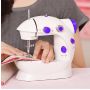Household Portable Electric Sewing Machine - Light & Speed Control for Beginners | DIY Home Sewing with Accessories