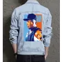 50 cent Jean Jacket for Men – Gift for Music Fans – Birthday Present
