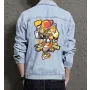 Afrsoul Jean Jacket for Men – Gift for Streetwear Fans – Christmas Gift