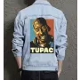 All Eyez Onme Jean Jacket for Men – Gift for Music Fans – Birthday Present