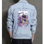 Boa Hancock Jean Jacket for Men – Gift for Anime Fans – Birthday Present