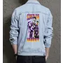 Chris Breezy Jean Jacket for Men – Gift for Streetwear Fans – Back-to-school Gift