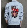 Capture Thecrown Jean Jacket for Men – Gift for Streetwear Fans – Christmas Gift