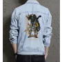 Crocodile Jean Jacket for Men – Gift for Teen Boys – Back-to-school Gift