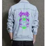 Cuphead Denim Jacket for Men – Gift for Video Game Fans – Christmas Gift
