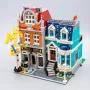 Bookstore Modular Building Set – Classic Street View Architecture Toy