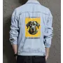 Doggy Jean Jacket for Men – Gift for Skater Guys – Birthday Present