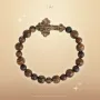 Handcrafted Natural Agarwood Bracelet – Calming Energy for Meditation, Spiritual Gifts