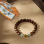 Handcrafted Natural Agarwood Bracelet for Spiritual Gift Buyers – Calming & Grounding Energy for Daily Wear, Meditation